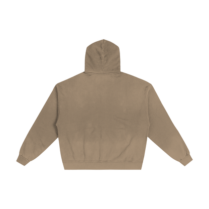 Frayed Sunfade Zip Hoodie