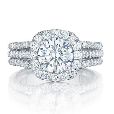 Zircon Diamond Ring