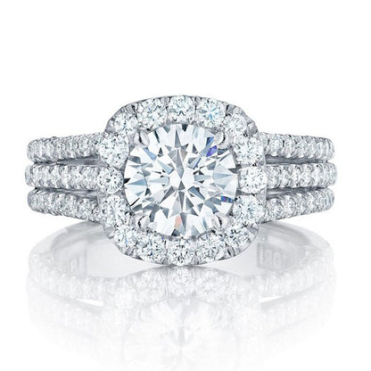 Zircon Diamond Ring