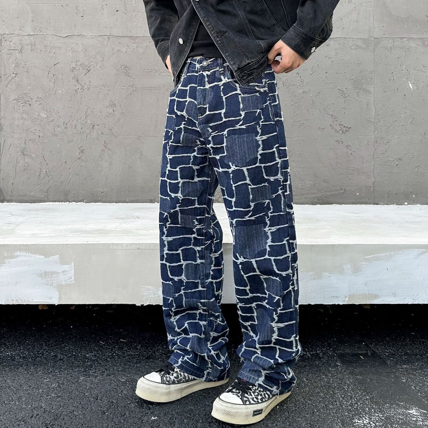Mens Straight Jeans
