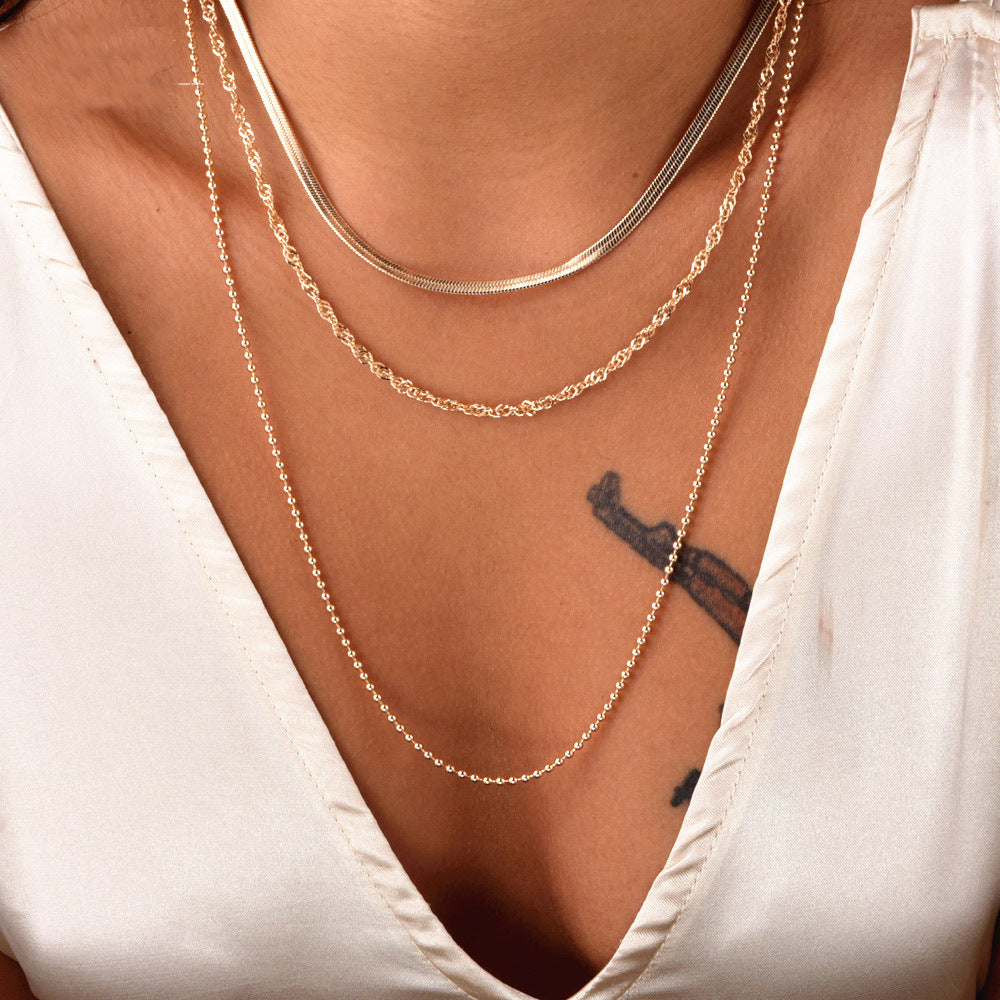 Snake chain necklace