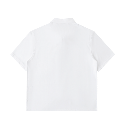 Zip Cotton Polo Shirt