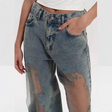 Straight-leg Jeans