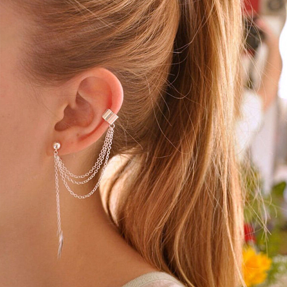 Tassel Leaf Earrings