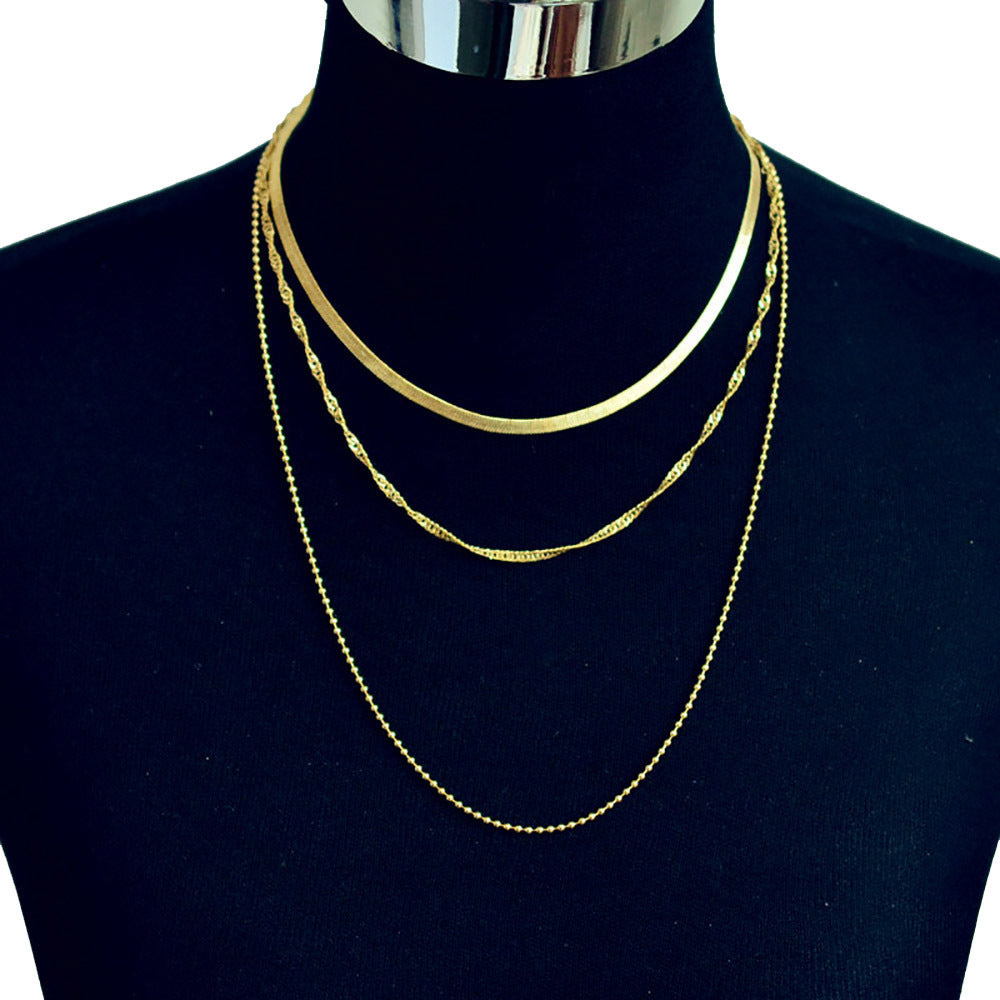 Snake chain necklace