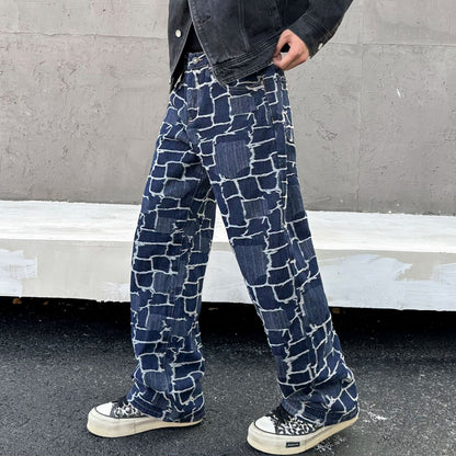 Mens Straight Jeans