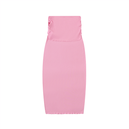 Straight Hip Slim Maxi Skirt