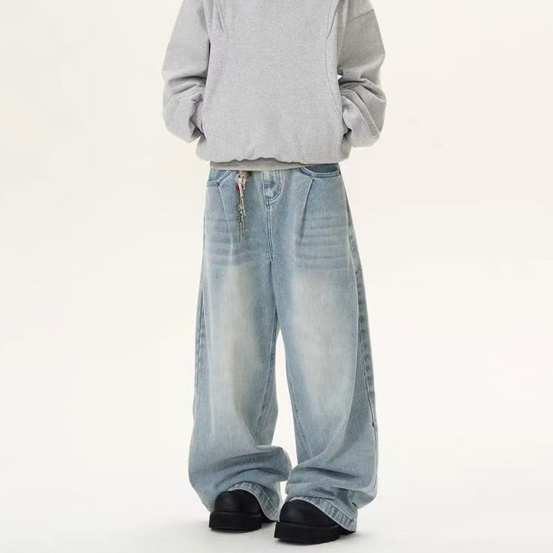 Washed Blue Jeans