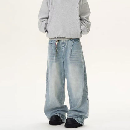 Washed Blue Jeans