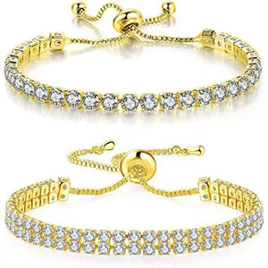 Tennis Pull Bracelet