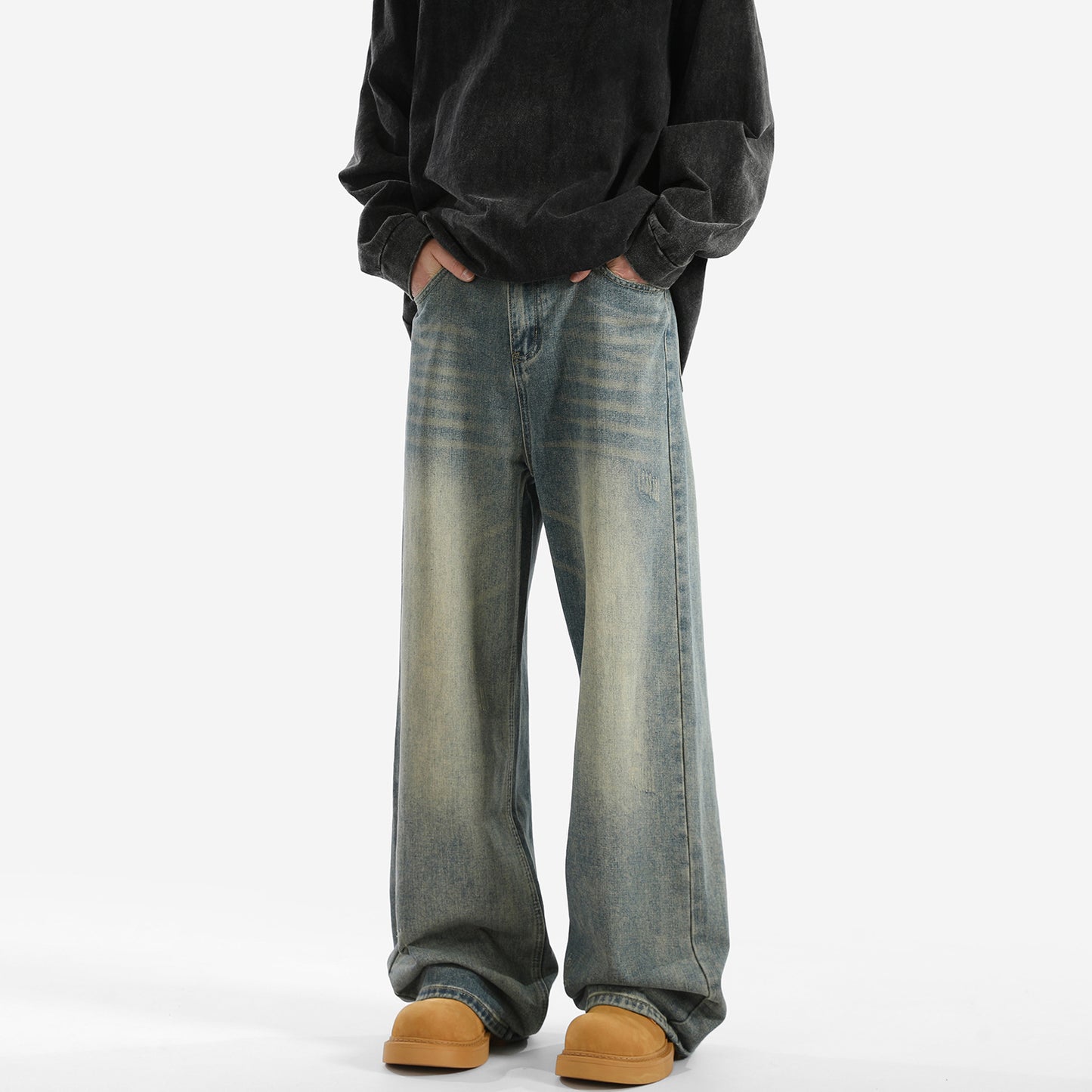 Retro Straight Jeans