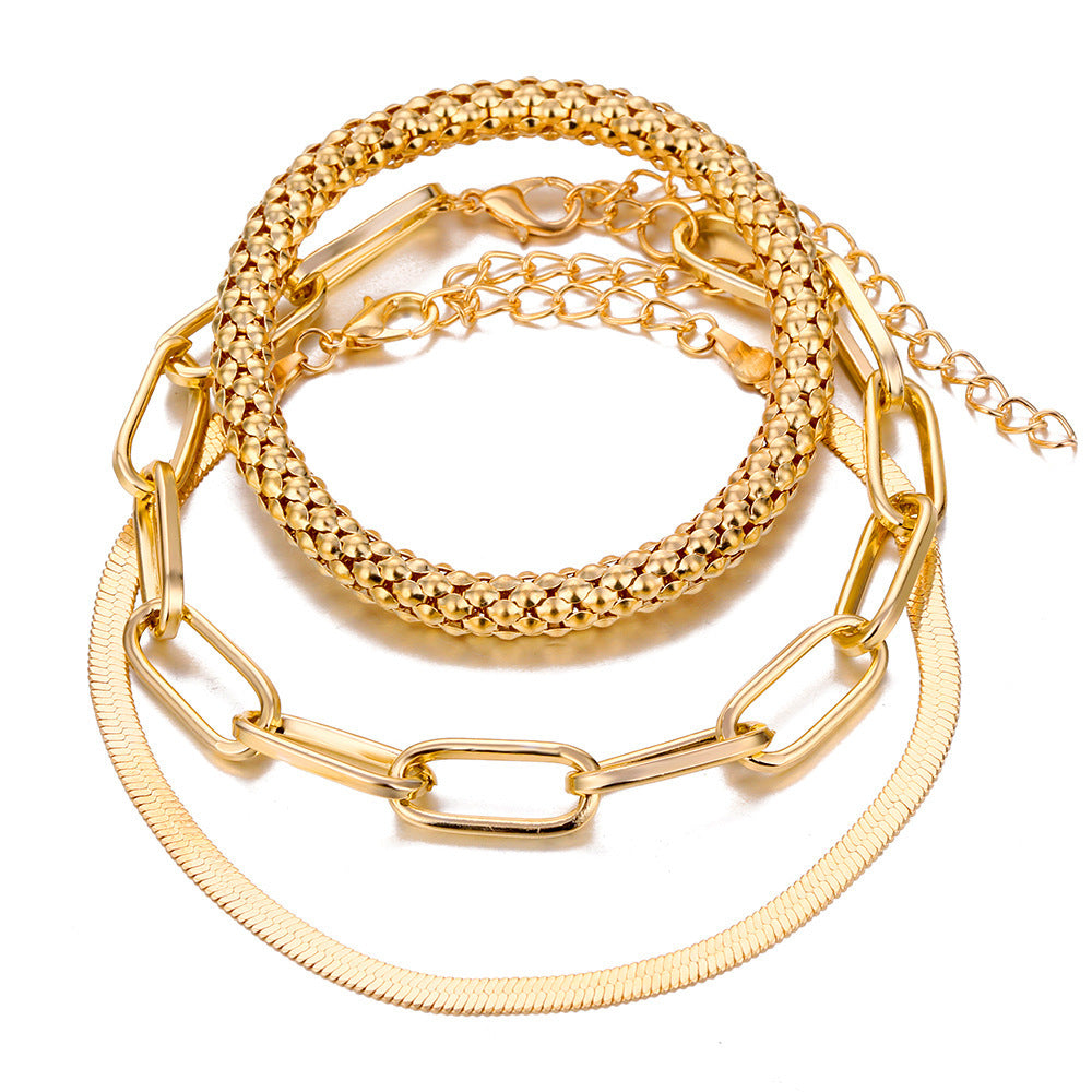 Ladies Vintage Twist Chain Bracelet