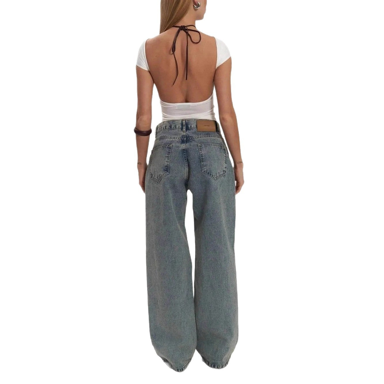 Straight-leg Jeans