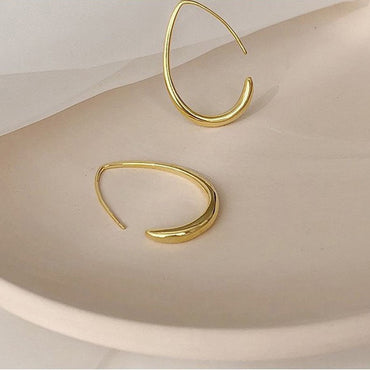 Crescent earrings