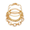 Ladies Vintage Twist Chain Bracelet