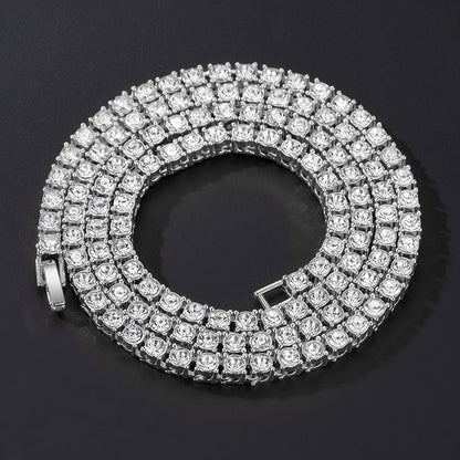 Diamond Tennis Chain Necklace
