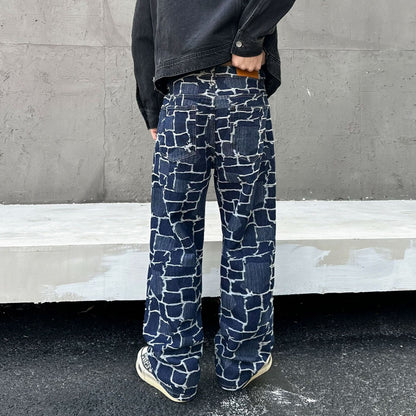 Mens Straight Jeans