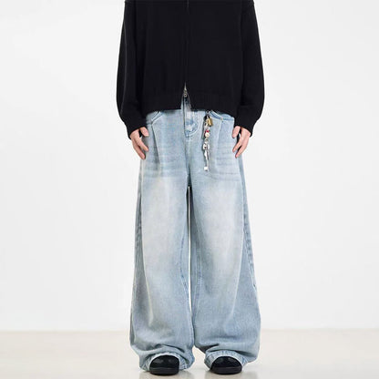 Washed Blue Jeans