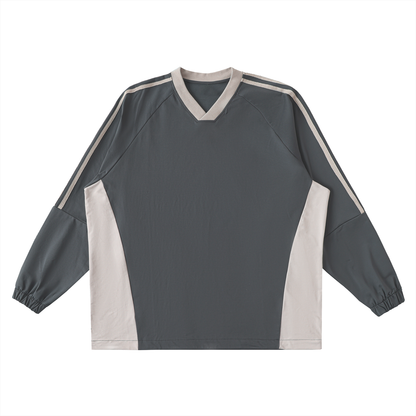 V-Neck Long-Sleeve