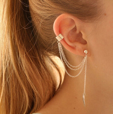 Tassel Leaf Earrings