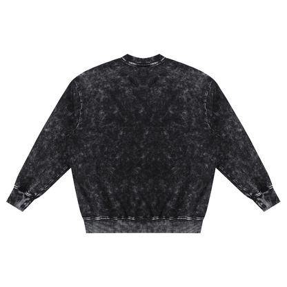 Hand-Frayed Sweatshirt