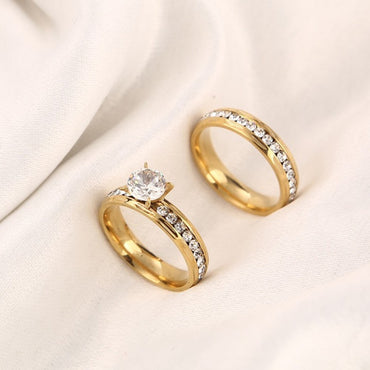Gold Stainless Steel Ring