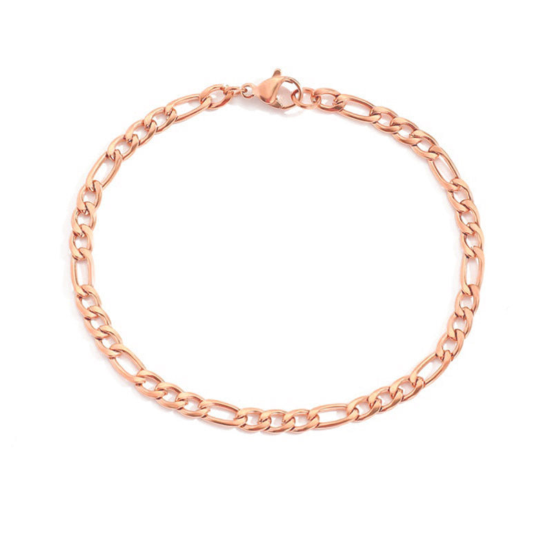 Women's Stainless Steel Plating Chain Bracelet