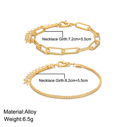 Gold And Sliver Rhinestones Bracelets