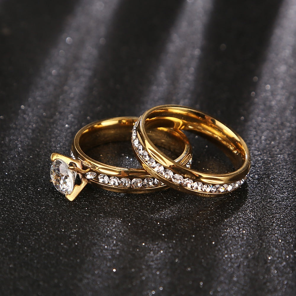 Gold Stainless Steel Ring