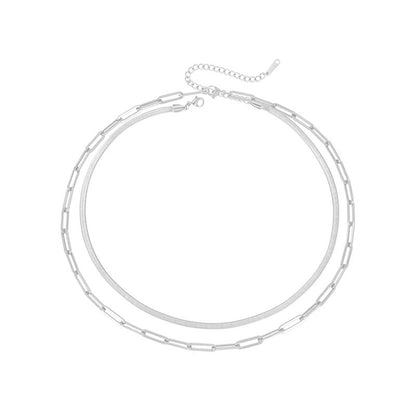 Simple Layered Necklace