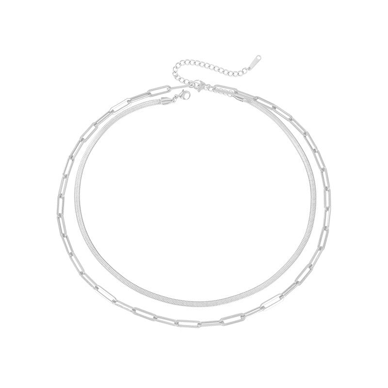 Simple Layered Necklace