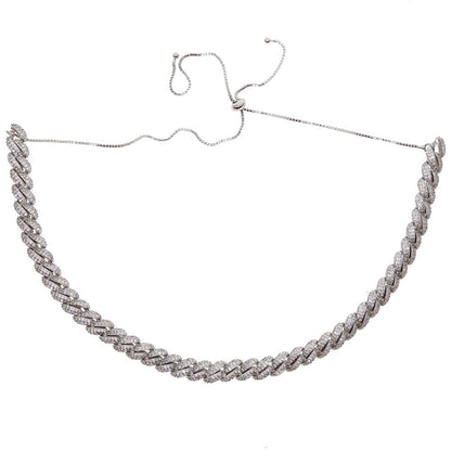 8mm Wide Cuban Chain Necklace