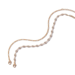 Luxurious Diamond Double Anklet