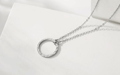 Goldplated Casting Minimalist Cold Wind Fashion Pendant