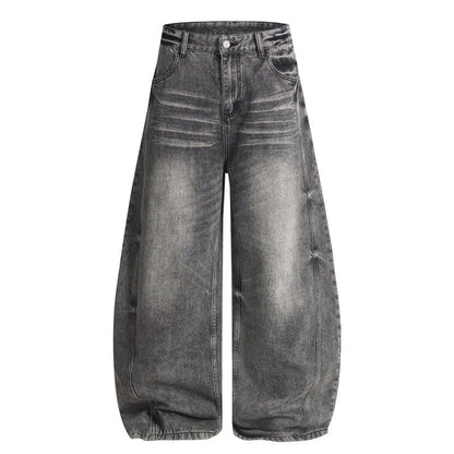 Straight Washed Jeans