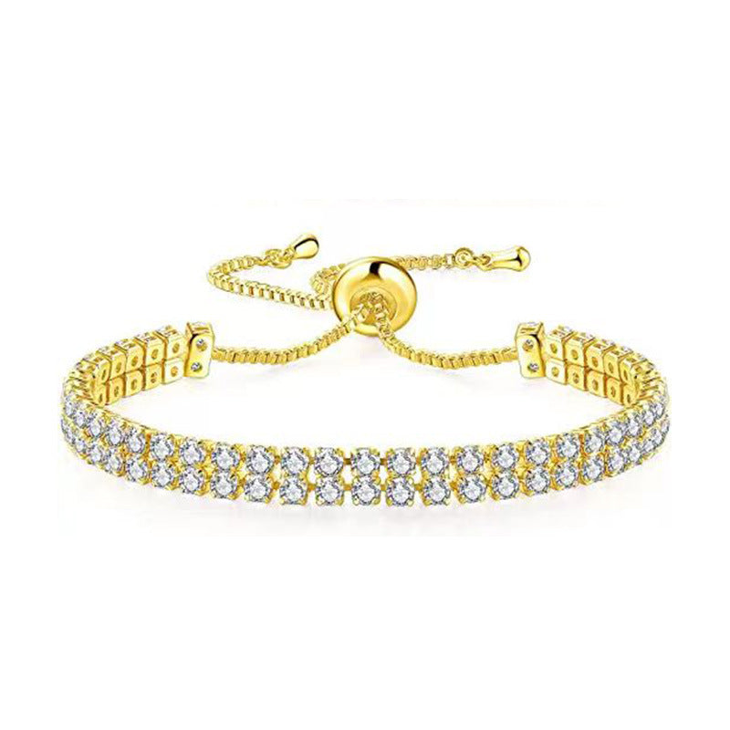 Tennis Pull Bracelet