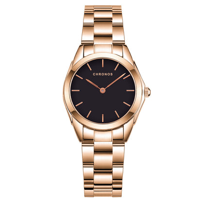 Chrome Quartz Watch