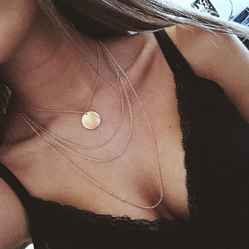 Tassel Sequin Necklace