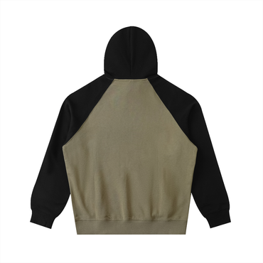 Color-Block Sleeve Hoodie
