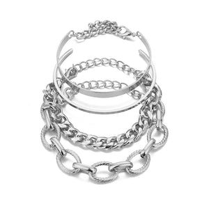 Ladies Vintage Twist Chain Bracelet