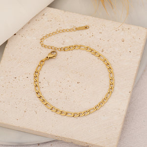 Simple Stainless Steel Chain Bracelet