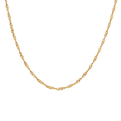 Stainless Water Wave Chain