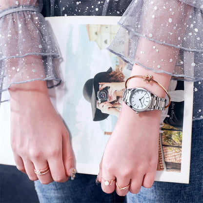 Chrome Quartz Watch