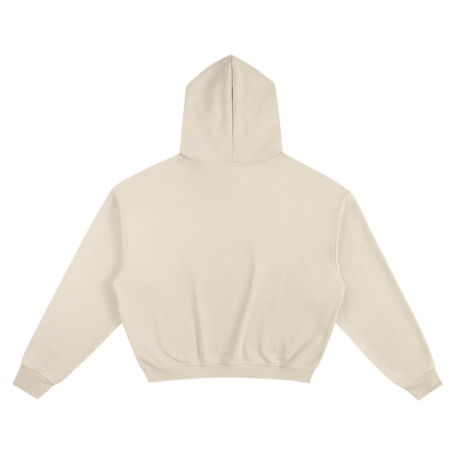 Cotton Cropped Hoodie