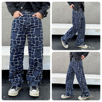 Mens Straight Jeans