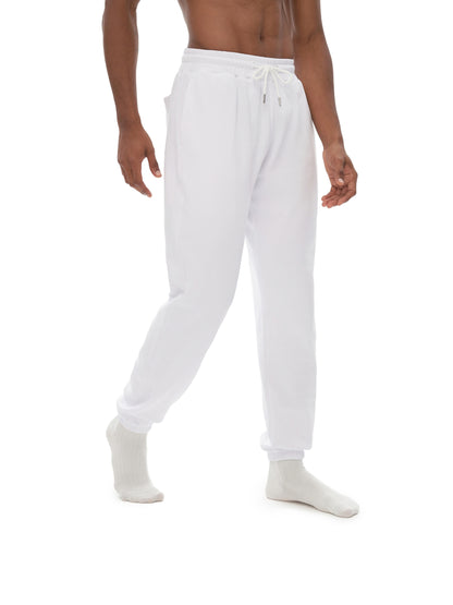 Men's Elastic Waist Cotton Joggers