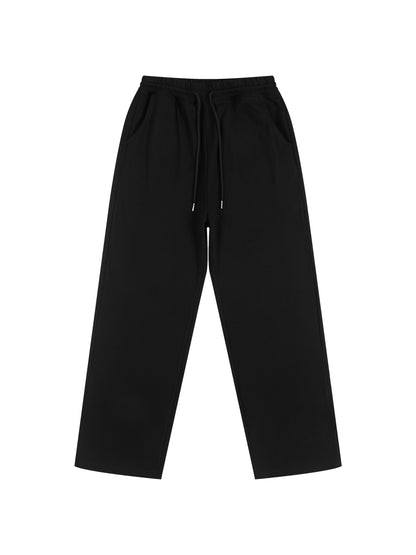 Loose Fit Fleece Straight Leg Pants