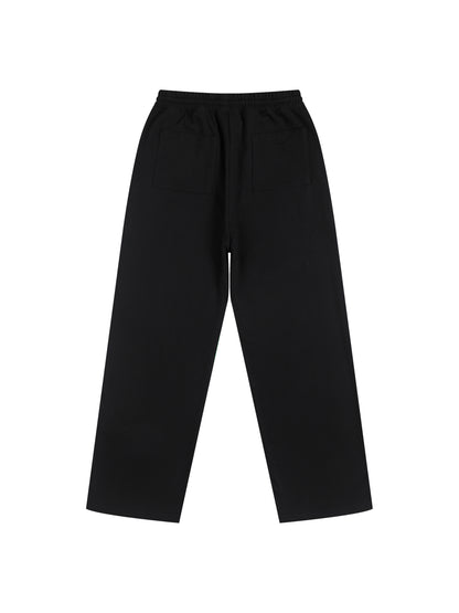 Loose Fit Fleece Straight Leg Pants