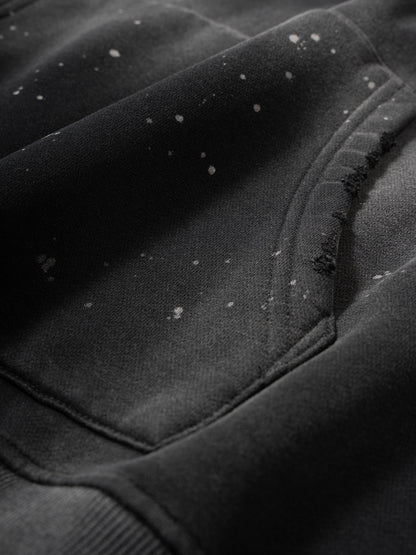 Vintage Frayed Hoodie