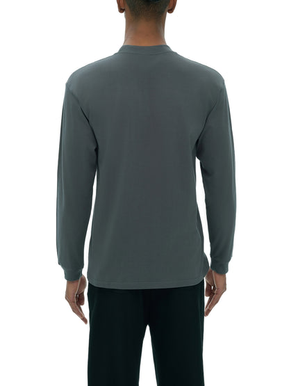 Crew Neck Drop Long Sleeve